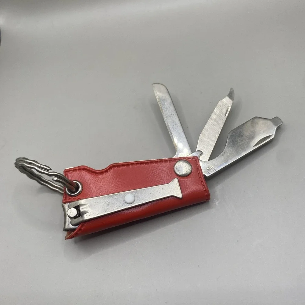 Vintage Legion of the‎ Moose Award Pocket Tool Keychain Multi-Tool Swiss Army